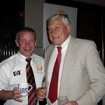 Two legends of rugby . . .