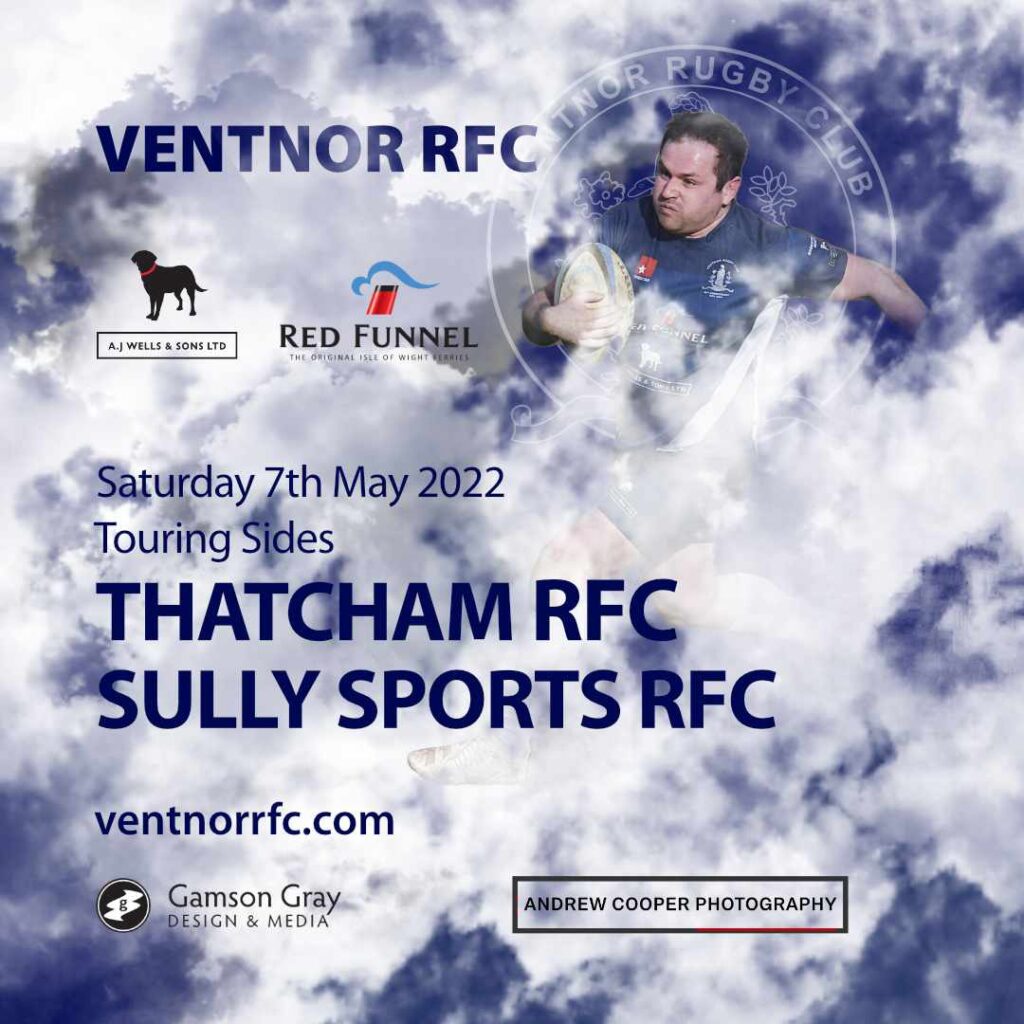 Touring Teams at Ventnor Rugby Club this Saturday 7th May 2022