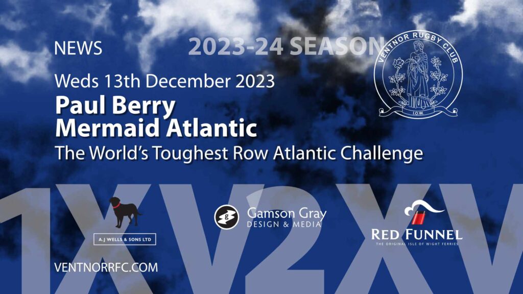 Paul Berry Mermaid Atlantic in the The World’s Toughest Row Atlantic Challenge