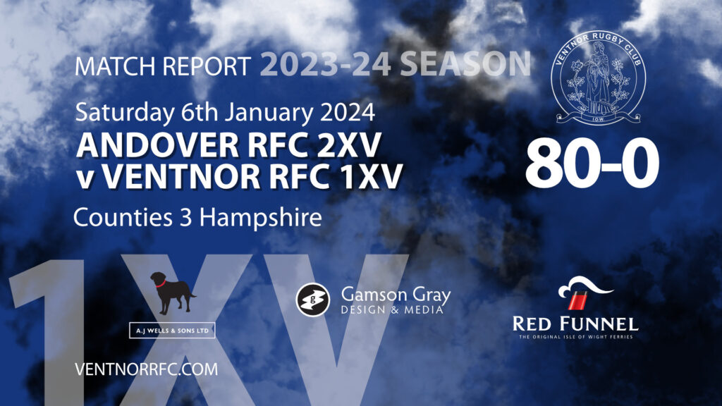 Andover RFC 2XV 80-0 Ventnor RFC 1XV match report