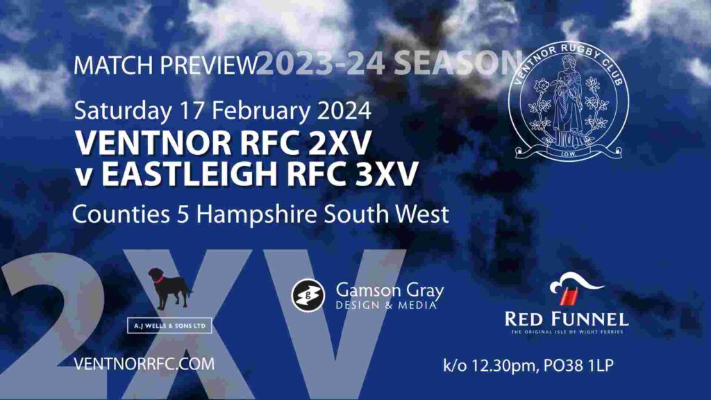 Ventnor RFC 2XV v Eastleigh RFC 3XV Counties Counties 5 Hampshire South West