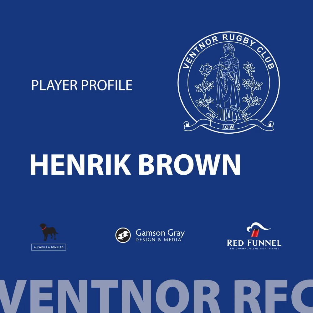 Henrik Brown ventnor rfc player proflie
