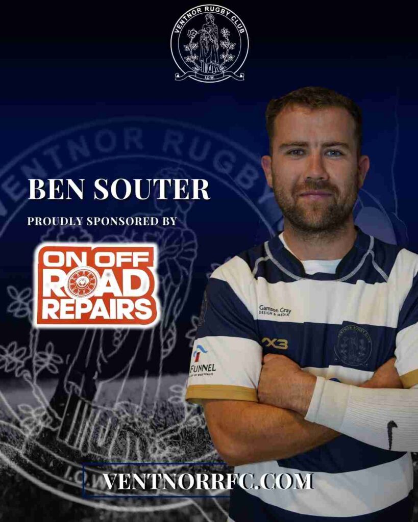 Ben Souter Player Sponsorship 2025-26 season from On Off Road Repairs