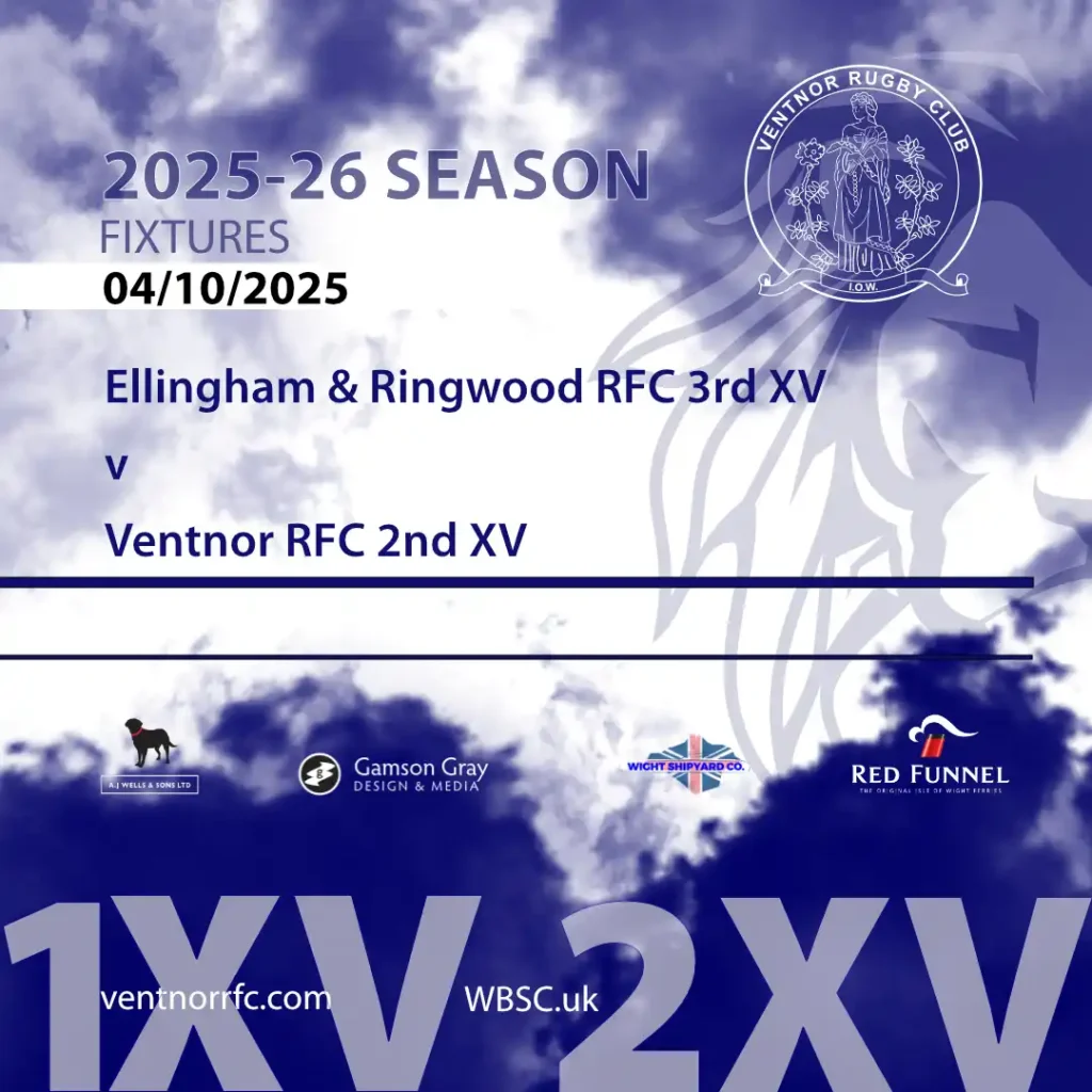 Ellingham & Ringwood RFC 3rd XV v Ventnor RFC 2nd XV 2025-26 fixture