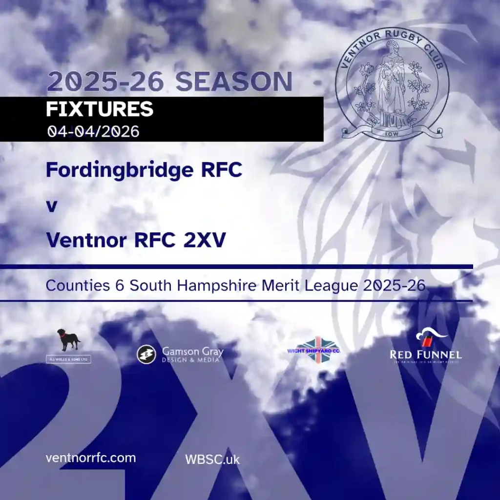 Friendly Fordingbridge RFC v Ventnor RFC 2XV fixture 2025-26