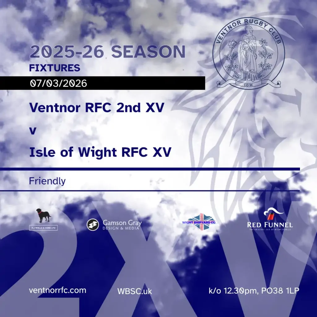 Friendly Ventnor RFC 2XV v Isle of Wight RFC XV 7 March 2026