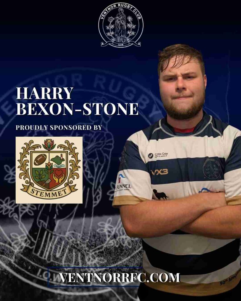 Harry Bexon-Stone Player Sponsorship 2025-26 season from the Stemmet Family
