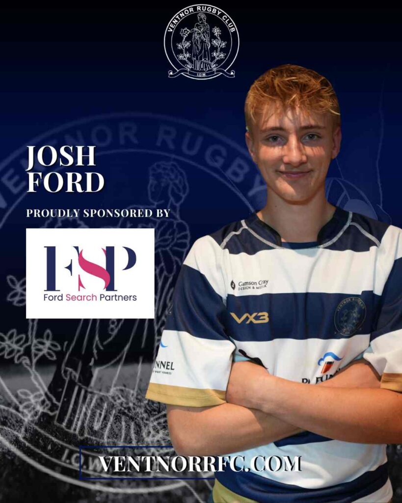 Josh Ford Rugby Player Sponsorship 2025-26 season from Ford Search Partners