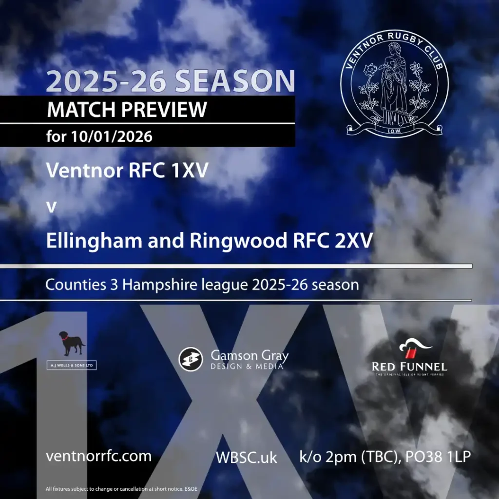 Match preview home game against Ellingham and Ringwood RFC 2XV 10 January 2026