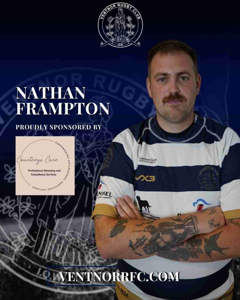 Nathan Frampton Player Sponsorship 2025-26 season from Courtney’s Care