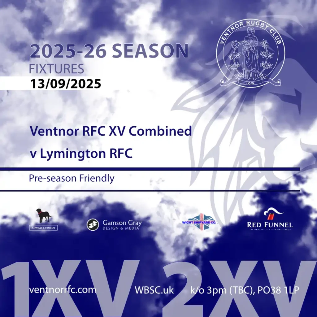 Pre-season Friendly Ventnor RFC Combined XV v Lymington RFC XV fixture