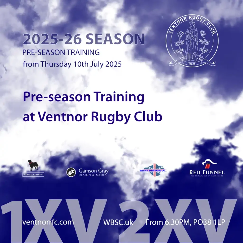 Pre-season Training 2025-26 Thursdays at Ventnor RFC