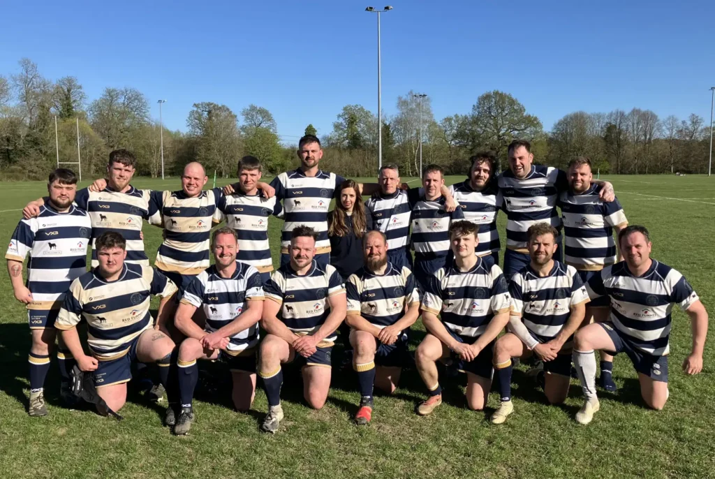 Team photo Ventnor 1st XV V Aldershot & Fleet 050425