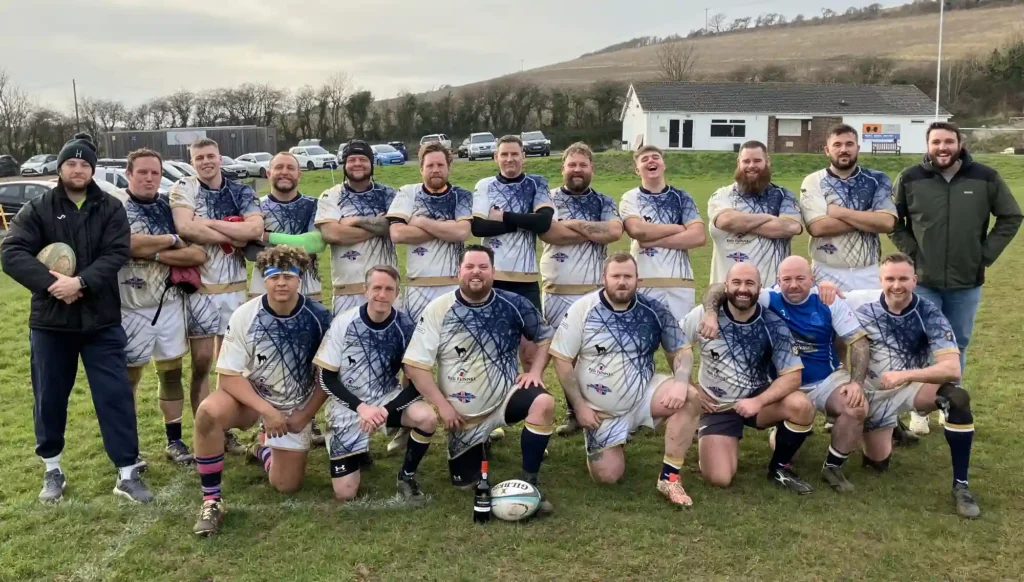 Team photo Ventnor 2nd XV v Chichester 3rd XV 150225