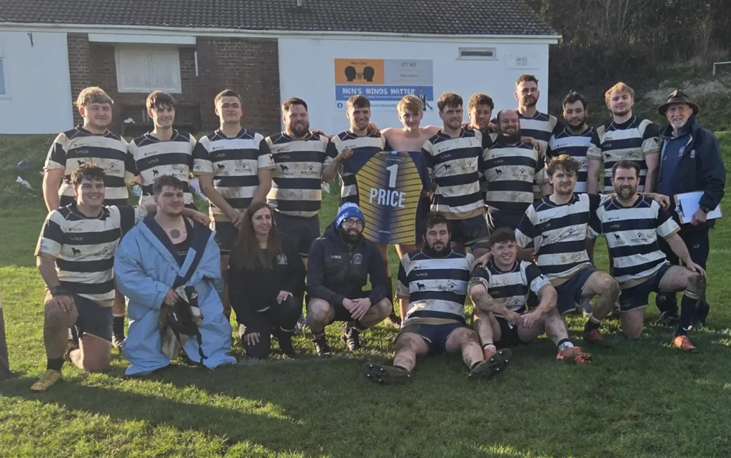 Ventnor 1st XV v Lymington 31st Jan 2026 photo by Amy Page