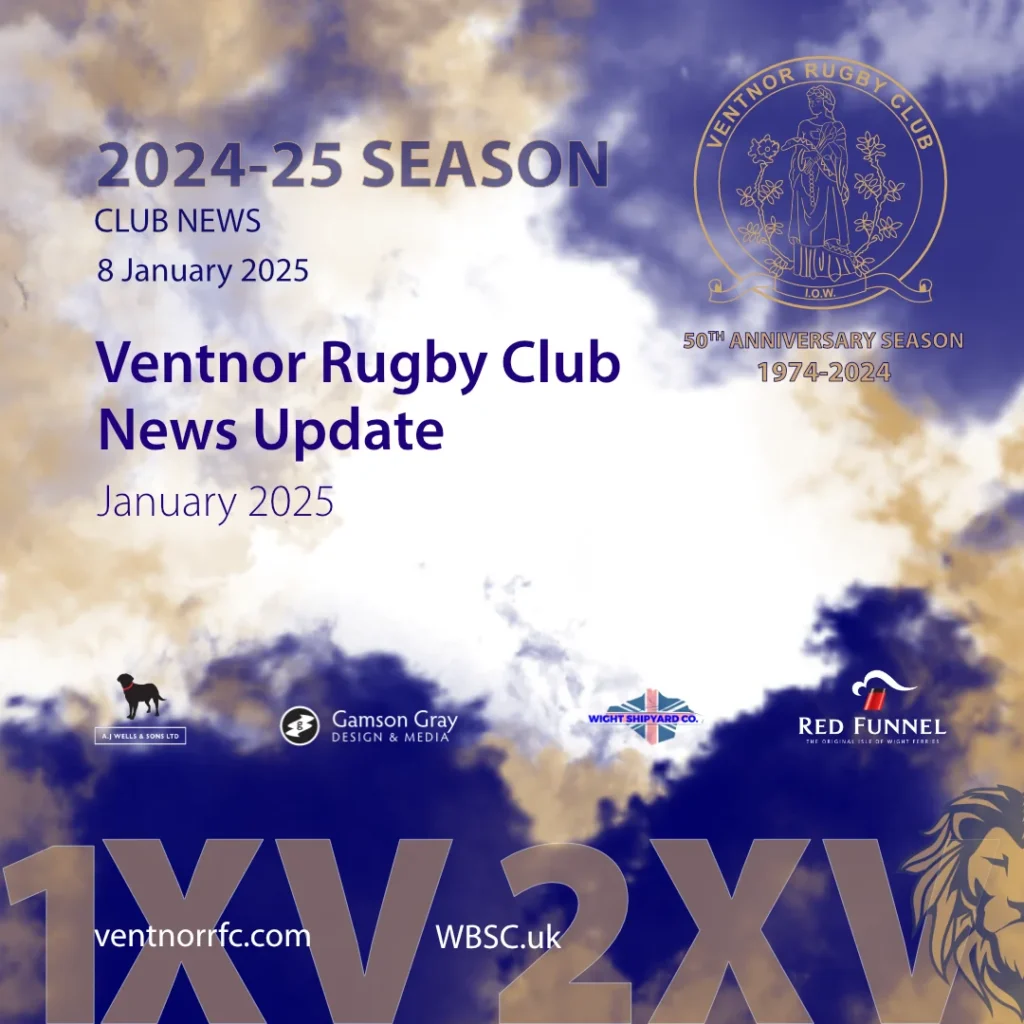 Ventnor Rugby Club News Update 8 January 2025