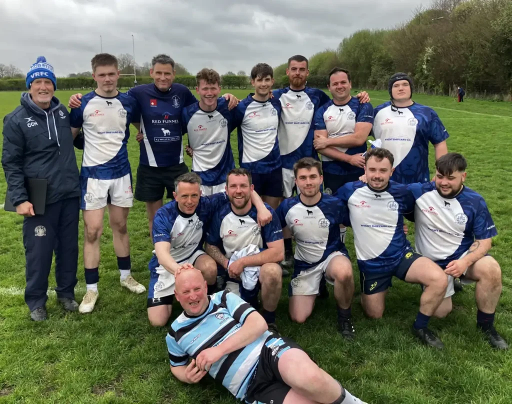 Ventnor's squad at the Fordingbridge friendly 040426